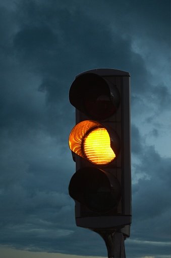 Meaning Of The Yellow Traffic Light