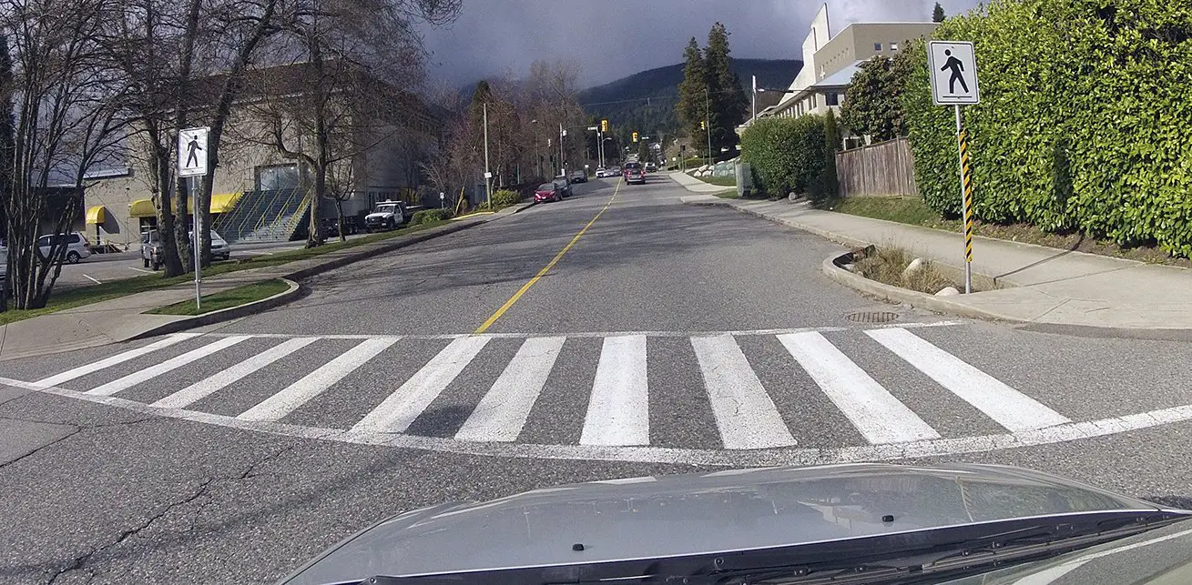 crosswalk road signs