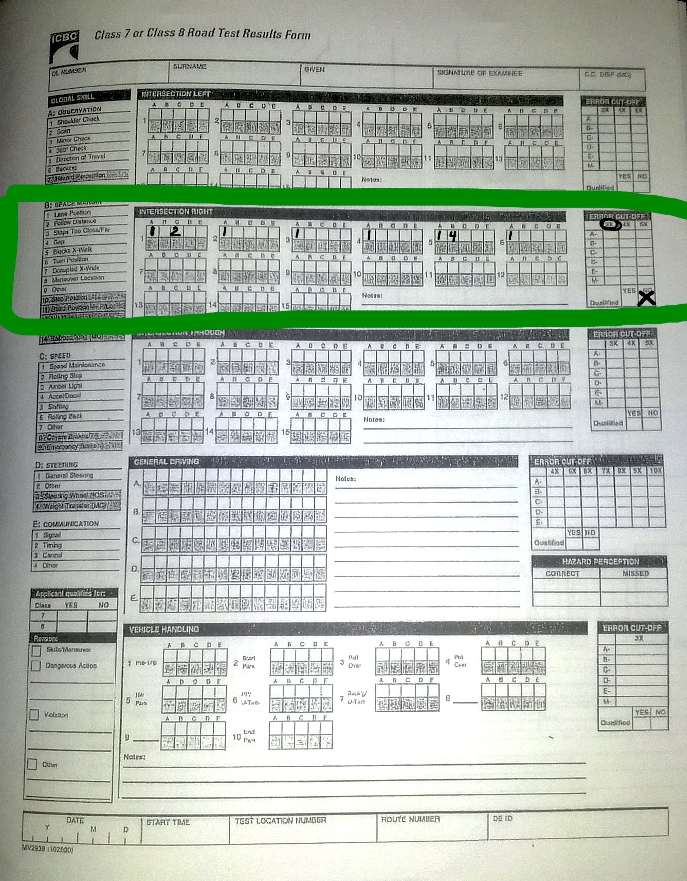 How to Read & Understand your ICBC Road Test Results Driver Education