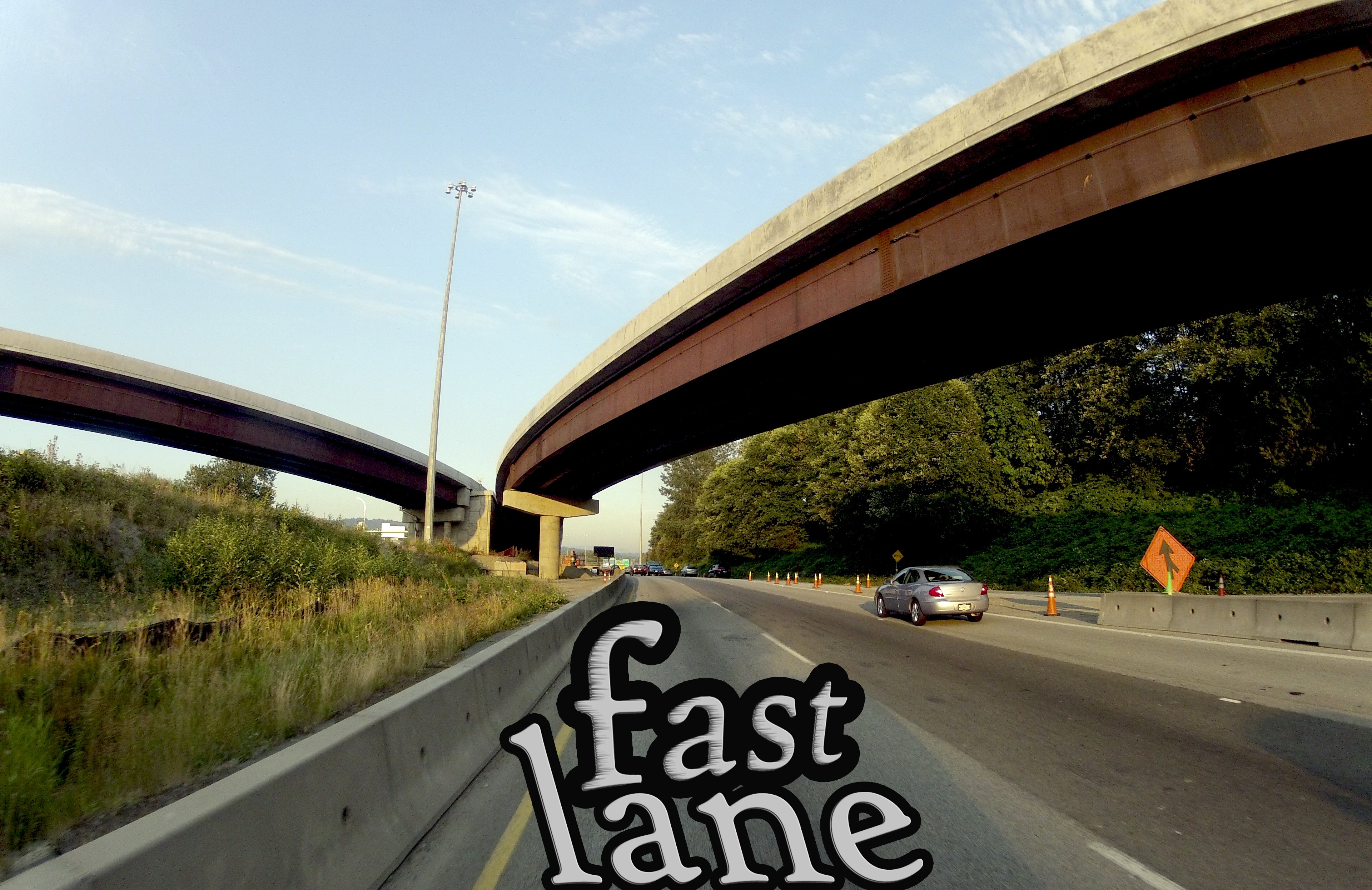 fast lane on highway 