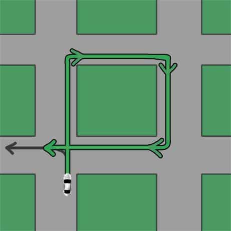 left turn traffic light procedure for motorcycles 