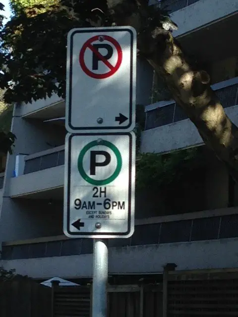 no parking no stopping signs