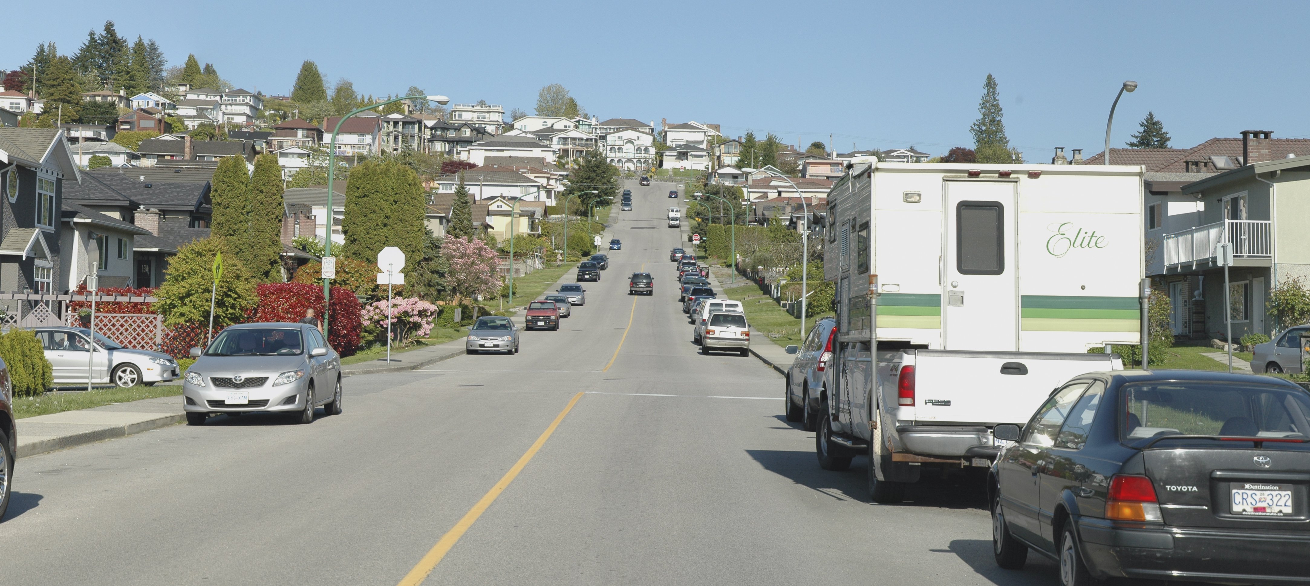 residential street burnaby