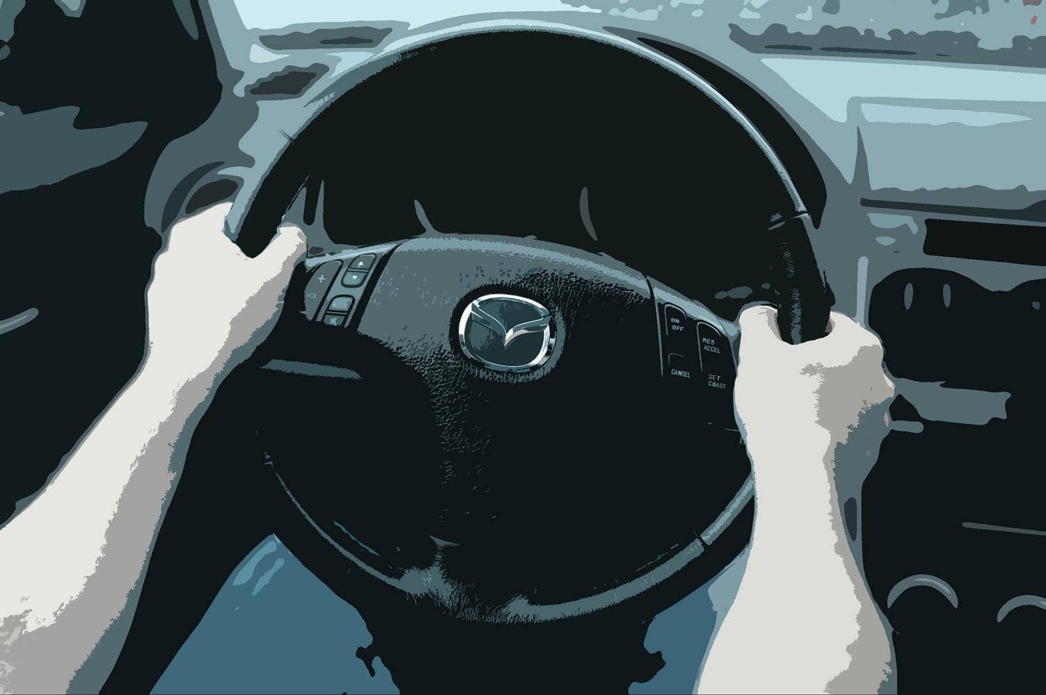 How To Hold And Not Hold Your Steering Wheel Driver Education Canada