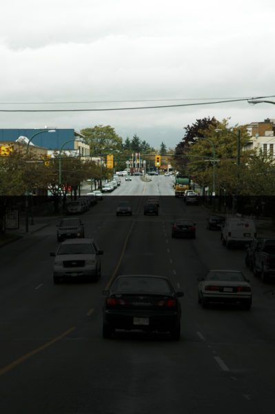 look far ahead when driving straight line