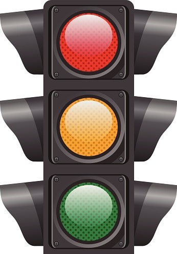 Q: After how long can you go through a red light if it doesn’t turn green?