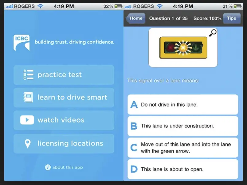 ICBC launches New & Improved Practice Knowledge Test ONLINE Driver