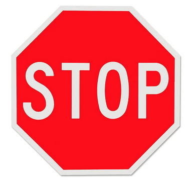 road signs of canada stop sign