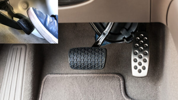 cover your brake pedal