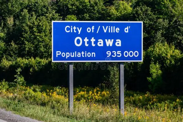 blue highway road signs