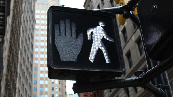 crosswalk sign