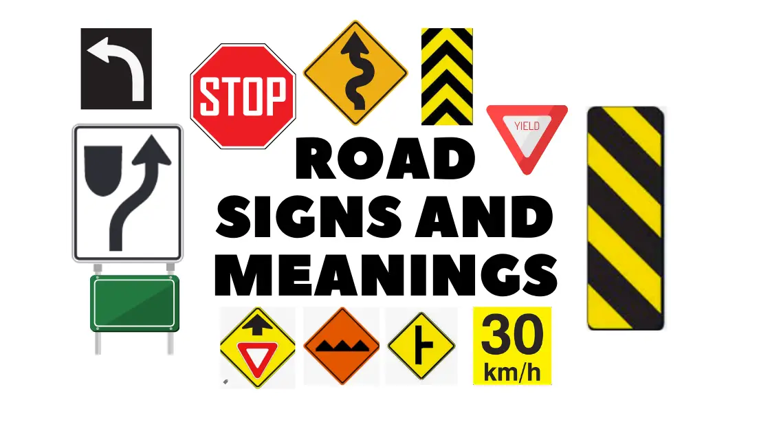 road signs and meanings