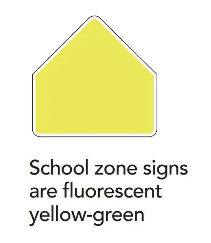 School Zone Sign British Columbia 
