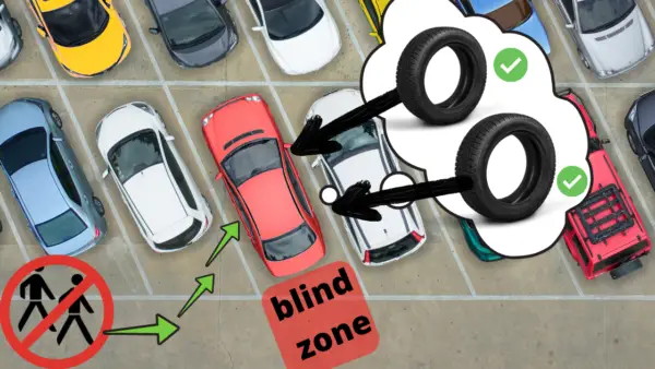 circle check blind zone ICBC BC N test 