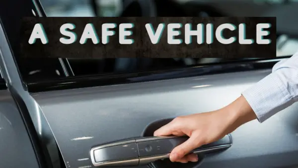 bring a safe vehicle for ICBC road test 