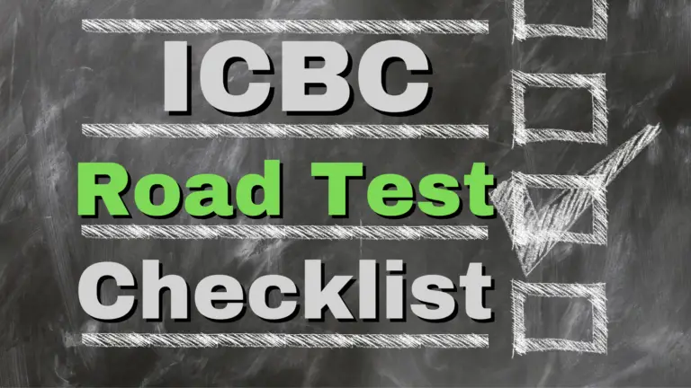 ICBC Road Test Checklist – Top 7+ Essential Items To Prepare – BC ...