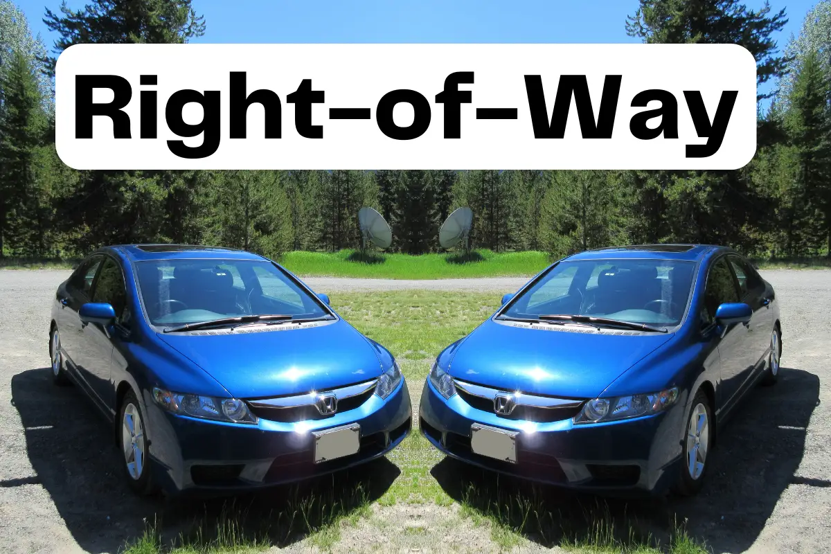 Right-Of-Way in Driving Explained - Uncover the Mystery