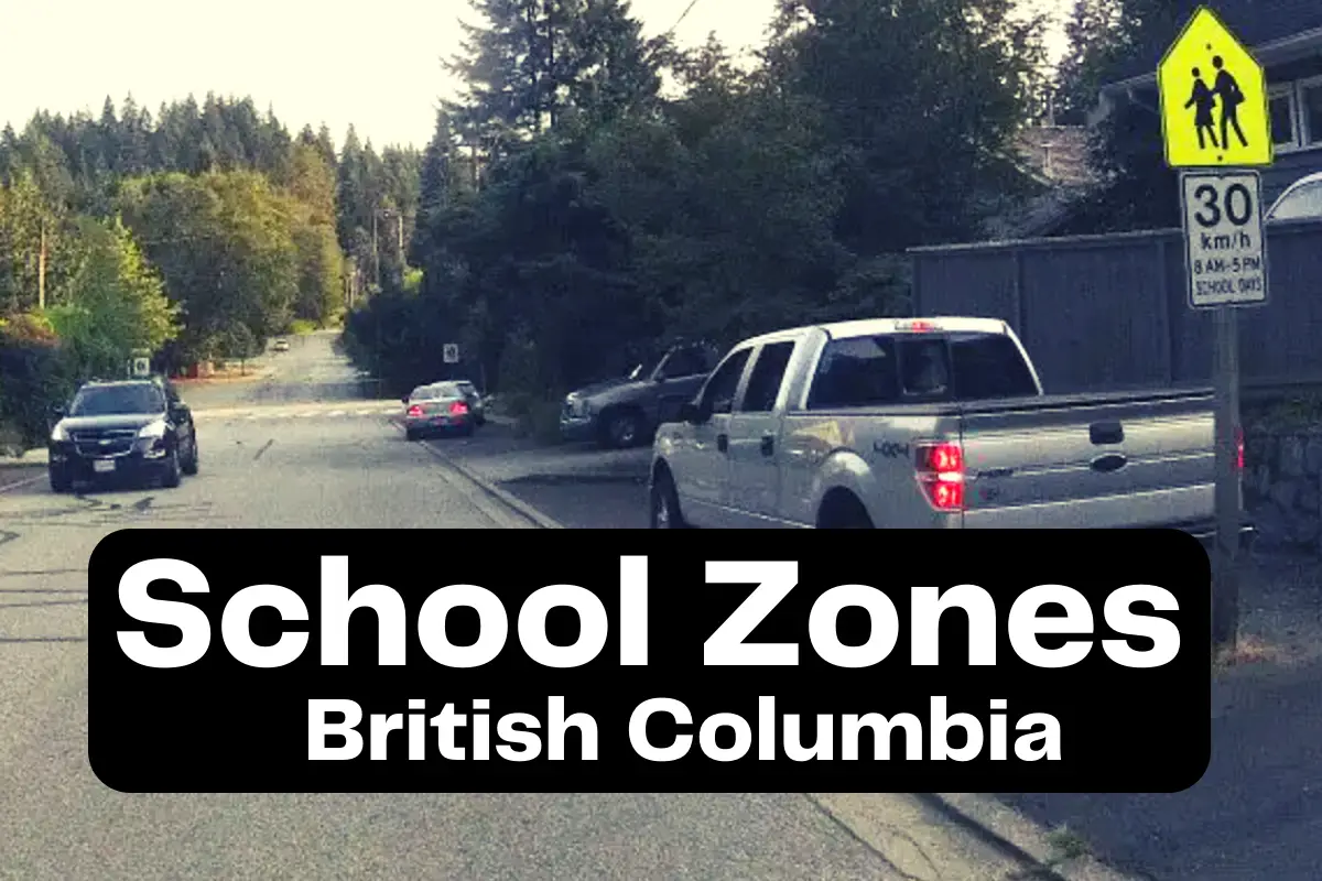 School zones British Columbia