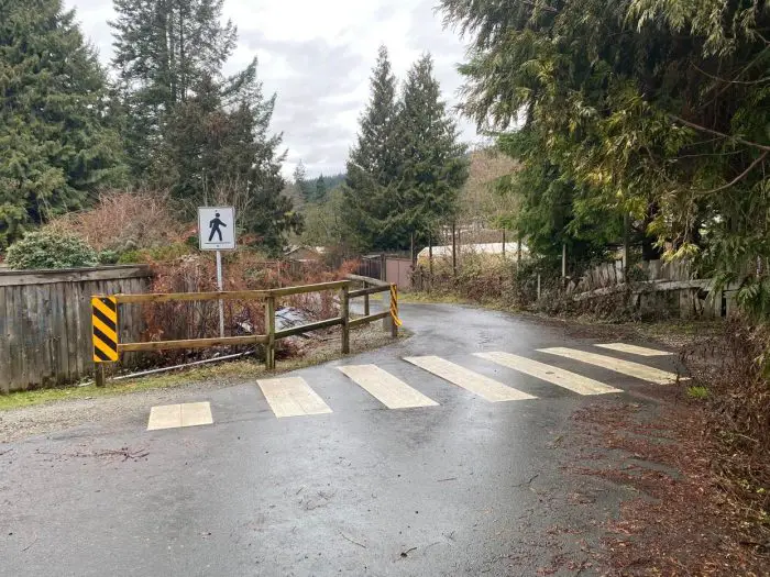 marked crosswalk british columbia 