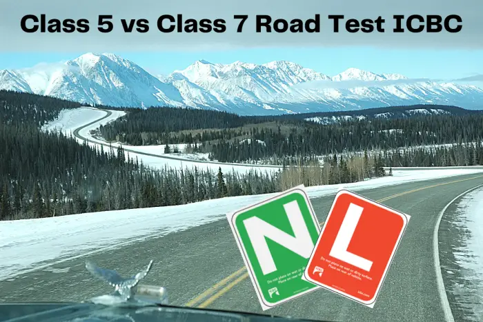 Class 5 vs 7 Road Test ICBC 