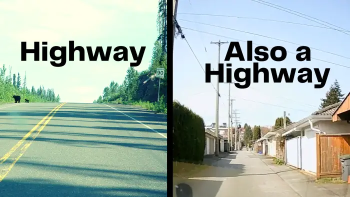 what is a highway British Columbia